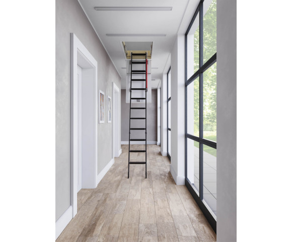 Чердачная Лестница Fakro LME металлическая теплоизоляционная