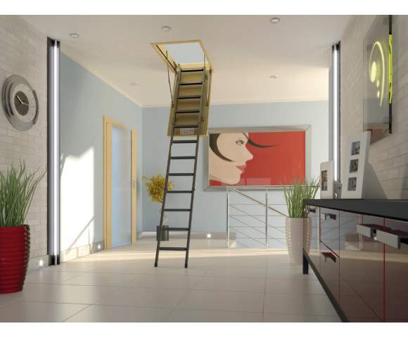 Чердачная Лестница Fakro LMS металлическая