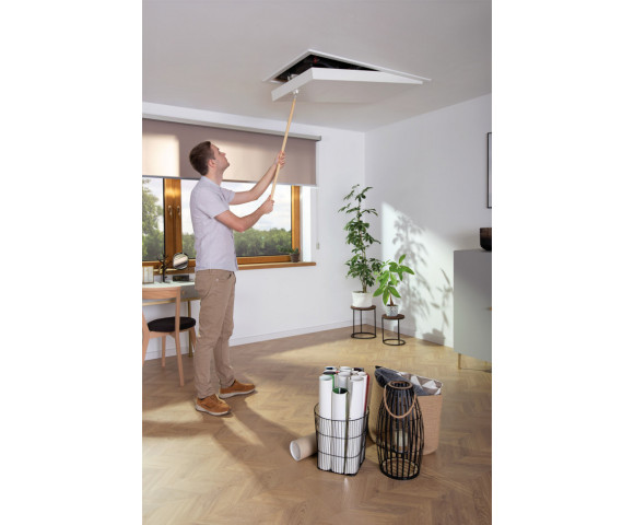 Чердачная Лестница Fakro LMT металлическая супертеплоизоляционная