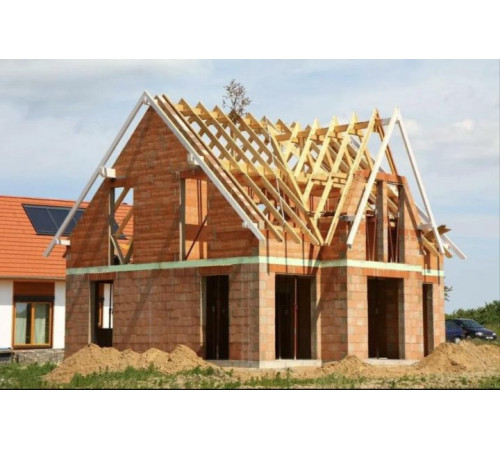 Строительство дома из керамического блока