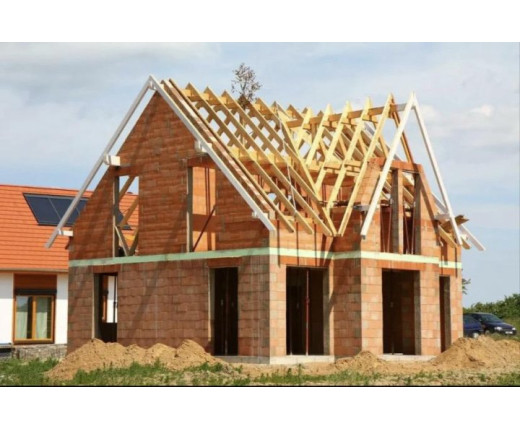 Строительство дома из керамического блока