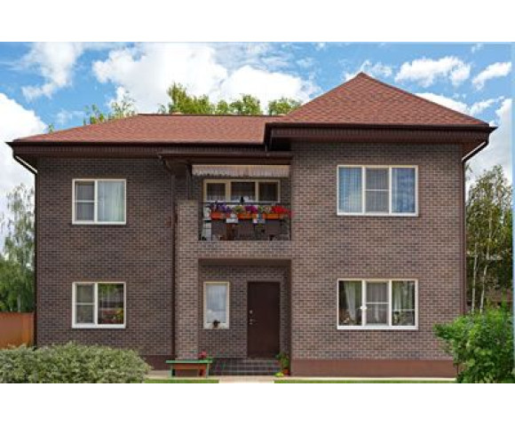 Фасадная плитка Hauberk кирпич Шотландский