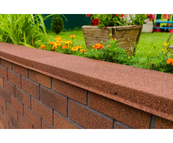 Фасадная плитка Технониколь Hauberk кирпич терракотовый