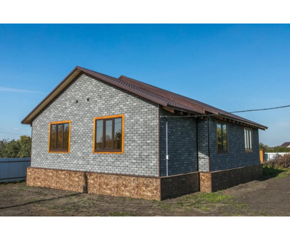 Фасадная плитка Технониколь Hauberk камень Сланец