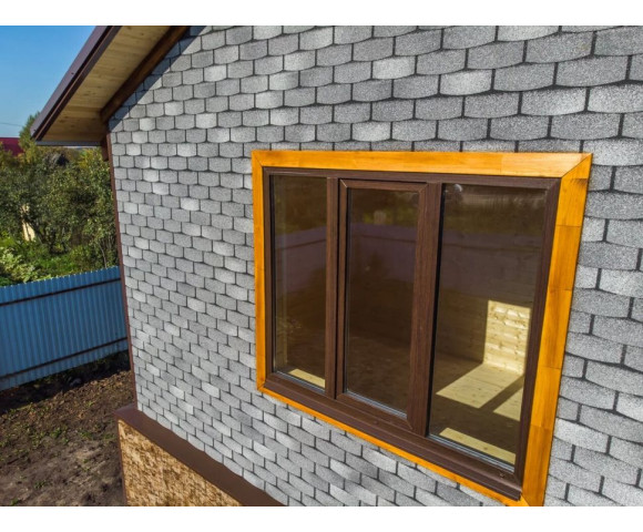 Фасадная плитка Технониколь Hauberk камень Сланец