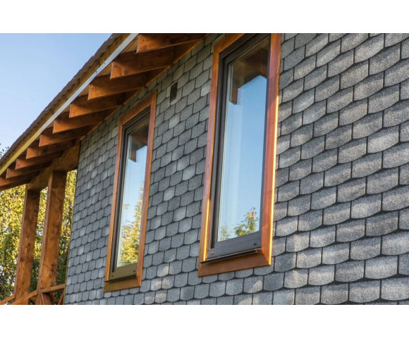 Фасадная плитка Технониколь Hauberk камень Сланец