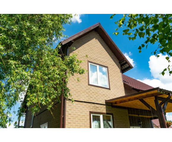 Фасадная плитка Технониколь Hauberk кирпич Античный