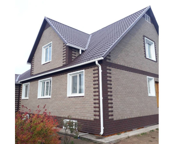 Фасадная плитка Технониколь Hauberk кирпич Античный