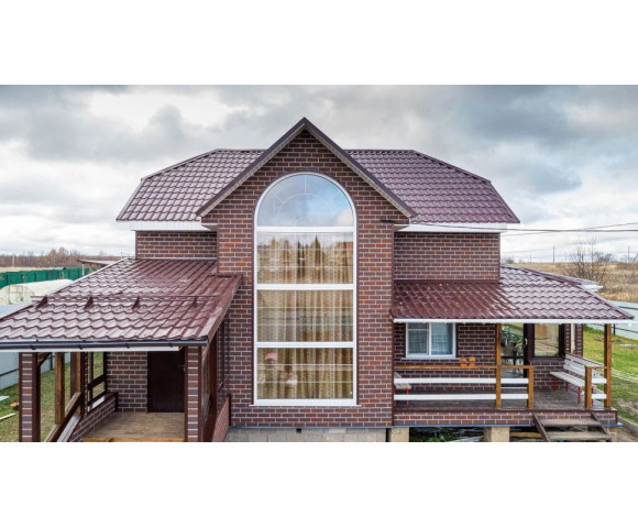 Фасадная плитка Технониколь Hauberk баварский кирпич