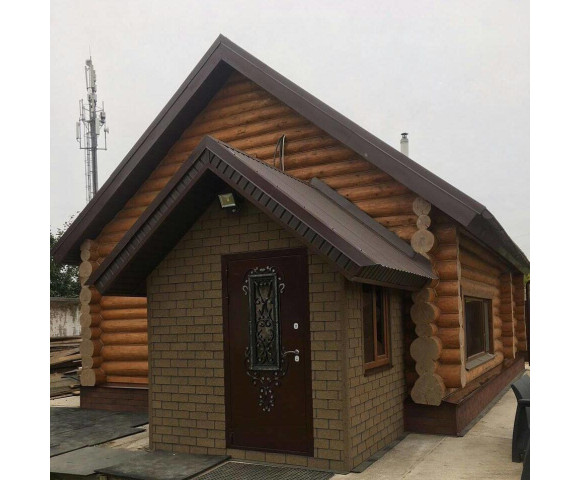 Фасадная плитка Технониколь Hauberk кирпич песчаный