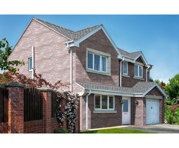 Фасадная плитка Технониколь Hauberk кирпич мраморный