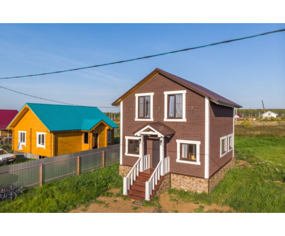 Фасадная плитка Технониколь Hauberk кирпич обожженный