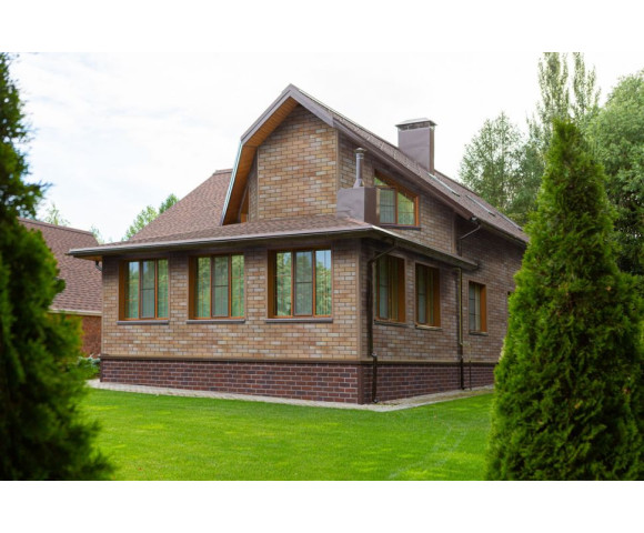 Фасадная плитка Hauberk кирпич Каталонский