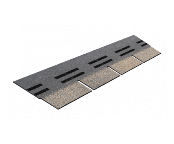 Фасадная плитка Технониколь Hauberk кирпич серо-бежевый