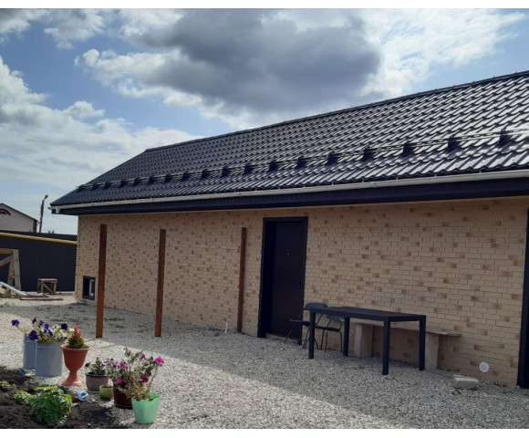 Фасадные панели Деке Flemish Желтый жженый под кирпич