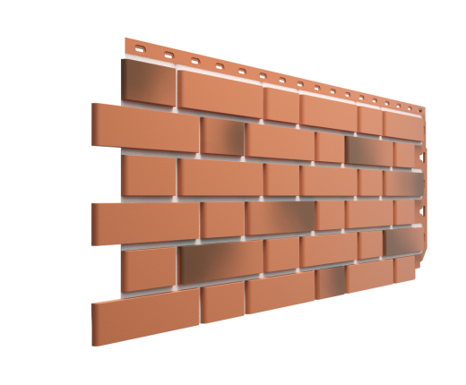 Фасадные панели Деке Flemish Красный жженый под кирпич