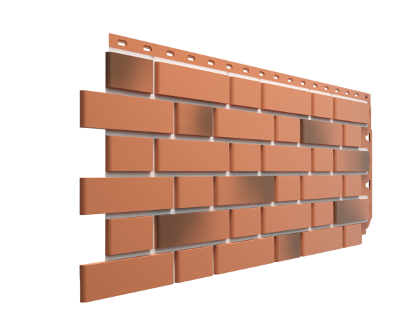 Фасадные панели Деке Flemish Красный жженый под кирпич