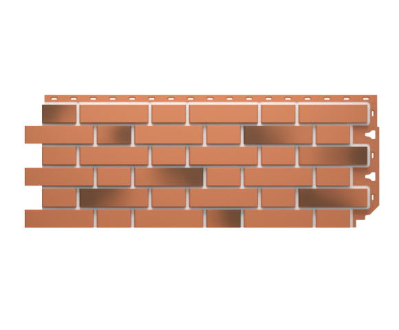 Фасадные панели Деке Flemish Красный жженый под кирпич