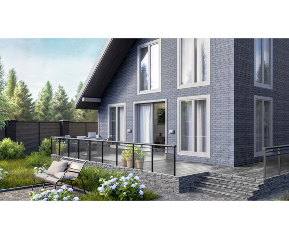 Фасадные панели Технониколь Оптима кирпич серый