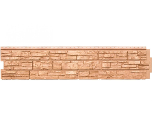 Фасадные панели Grand Line Я-фасад Крымский сланец Classic янтарь