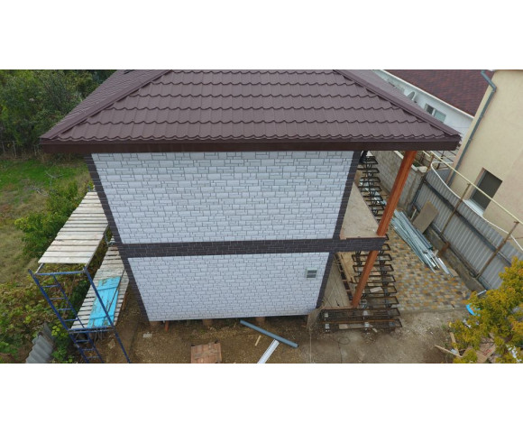 Фасадные панели Деке Burg Платиновый