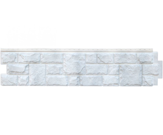 Фасадные панели Grand Line Я-фасад Екатерининский камень Classic серебро