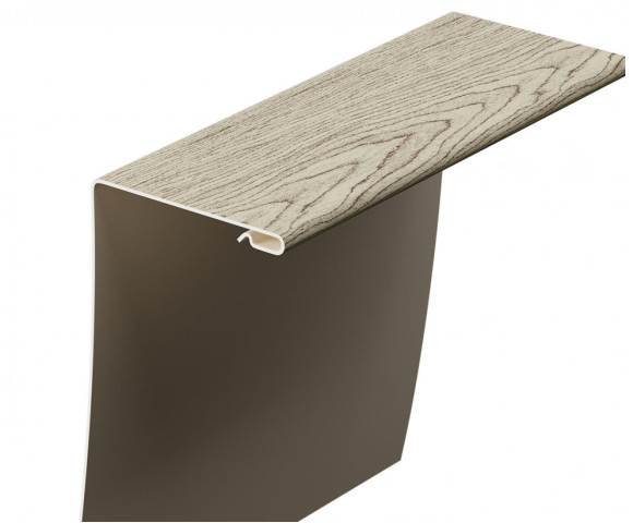 Универсальный околооконный профиль LUX для сайдинга Docke 89/254 мм