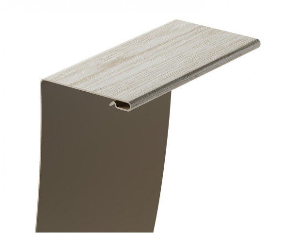 Универсальный околооконный профиль LUX для сайдинга Docke 89/254 мм