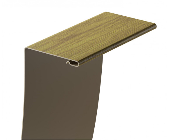 Универсальный околооконный профиль LUX для сайдинга Docke 89/254 мм