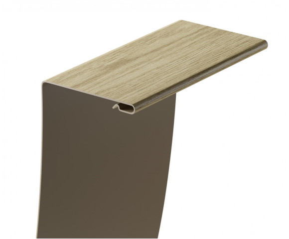 Универсальный околооконный профиль LUX для сайдинга Docke 89/254 мм