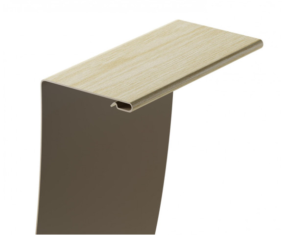 Универсальный околооконный профиль LUX для сайдинга Docke 89/254 мм