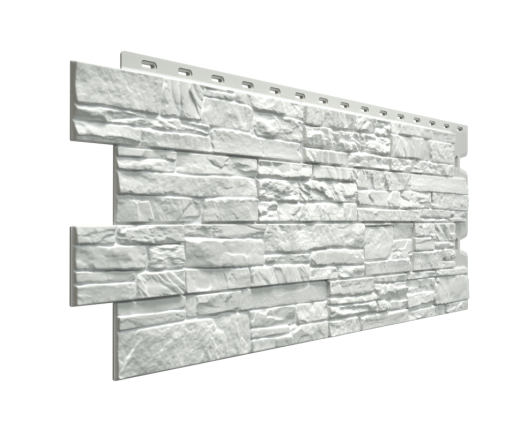 Фасадные панели Деке Stein Молочный