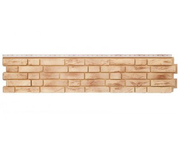 Фасадные панели Grand Line Я-фасад Демидовский кирпич Classic песок