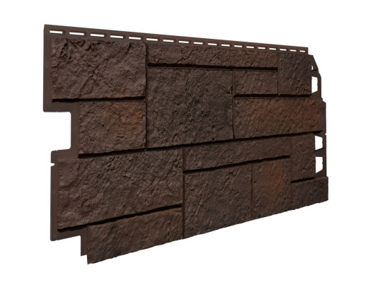 Фасадные панели Технониколь Песчаник темно-коричневый