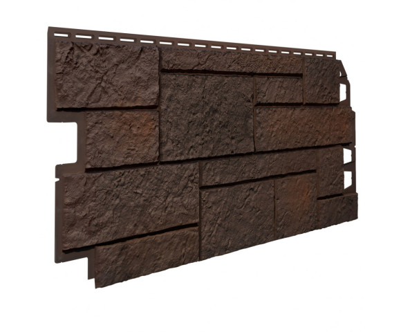 Фасадные панели Технониколь Песчаник темно-коричневый