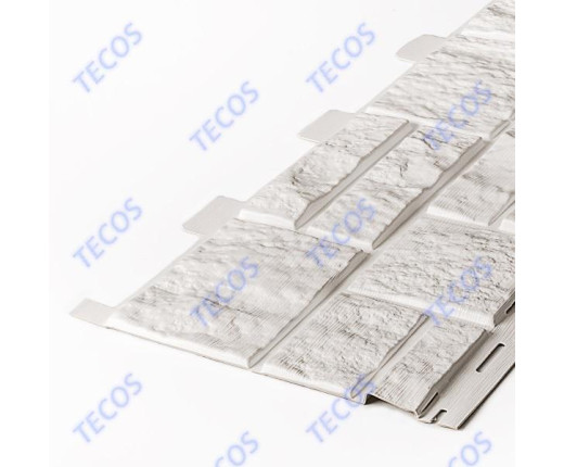 Фасадные панели Текос Натуральный камень Белый