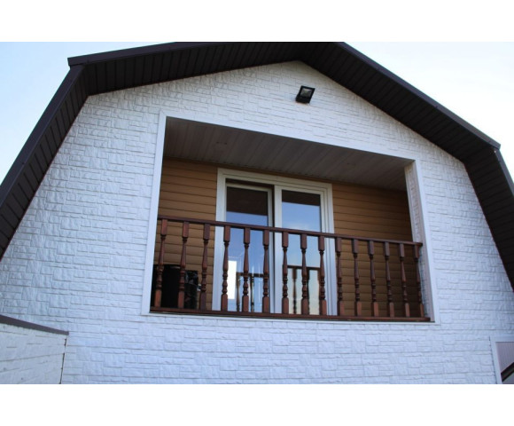 Фасадные панели Текос Натуральный камень Белый