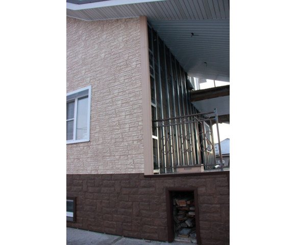 Фасадные панели Grand Line Я-фасад Екатерининский камень Premium Acryl гречневый