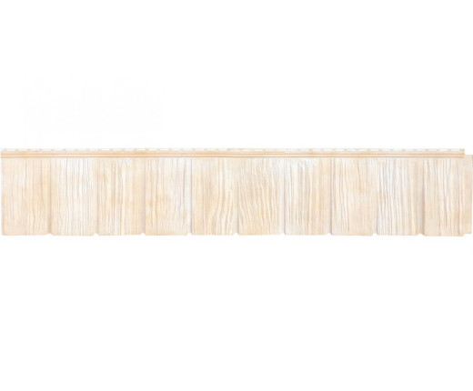 Фасадные панели Grand Line Я-фасад Сибирская дранка Classic слоновая кость