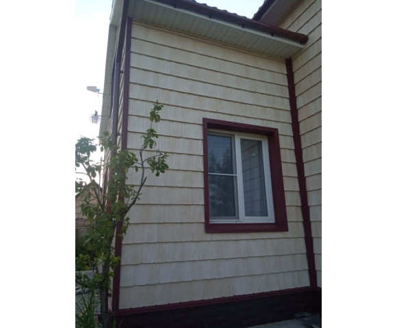 Фасадные панели Grand Line Я-фасад Сибирская дранка Classic слоновая кость