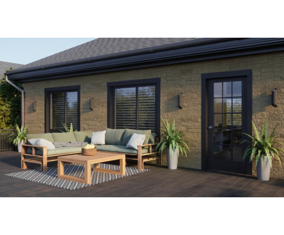 Фасадные панели Технониколь Песчаник светло-коричневый