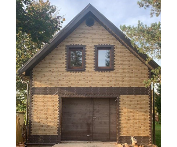 Фасадные панели Деке Flemish Коричневый