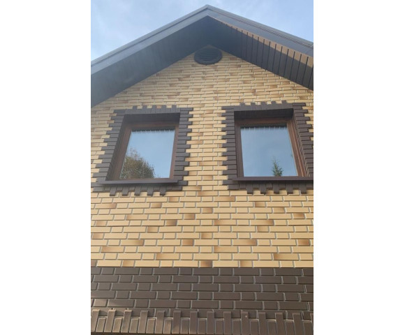 Фасадные панели Деке Flemish Коричневый