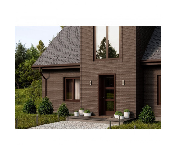 Фасадные панели Технониколь Оптима клинкер темно-коричневый