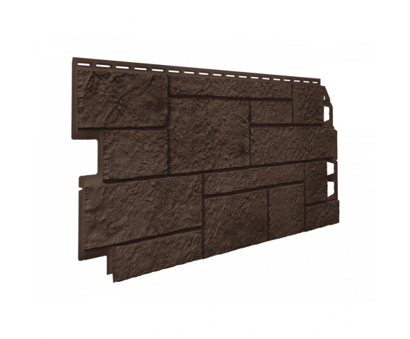 Фасадные панели Технониколь Оптима песчаник темно-коричневый