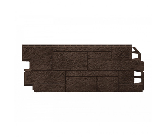 Фасадные панели Технониколь Оптима песчаник темно-коричневый