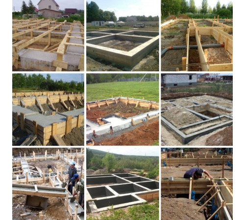 Выполним фундаментные и бетонные работы