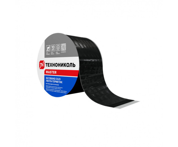 Герметизирующая лента Nicoband DUO Двухсторонняя 75 мм. длина 3 м.