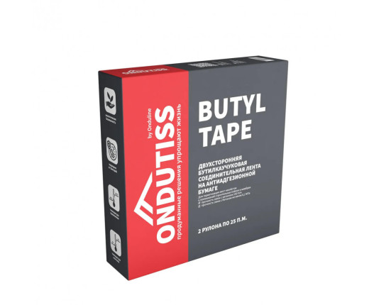 Бутилкаучуковая монтажная лента ONDUTISS Butyl Tape