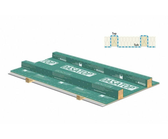 Пароизоляционная мембрана для реконструкции Dasatop с укладкой снаружи помещения